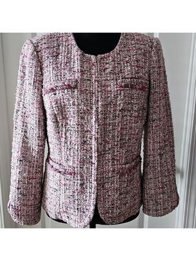 WHBM Tweed Crop Jacket